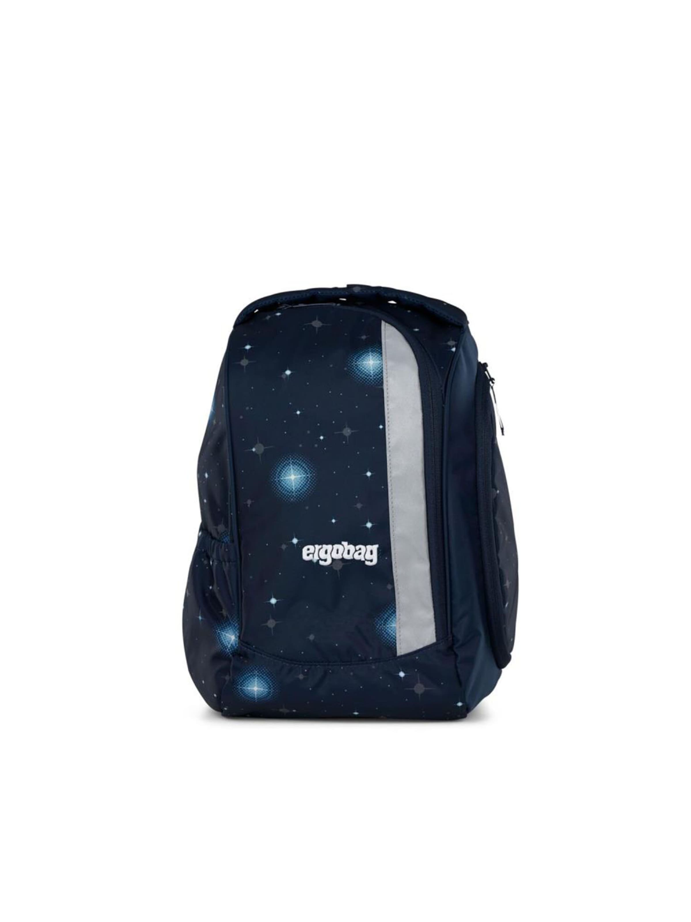 ergobag Backpack 'Maxi Schulrucksack Set 6tlg.' in Blue