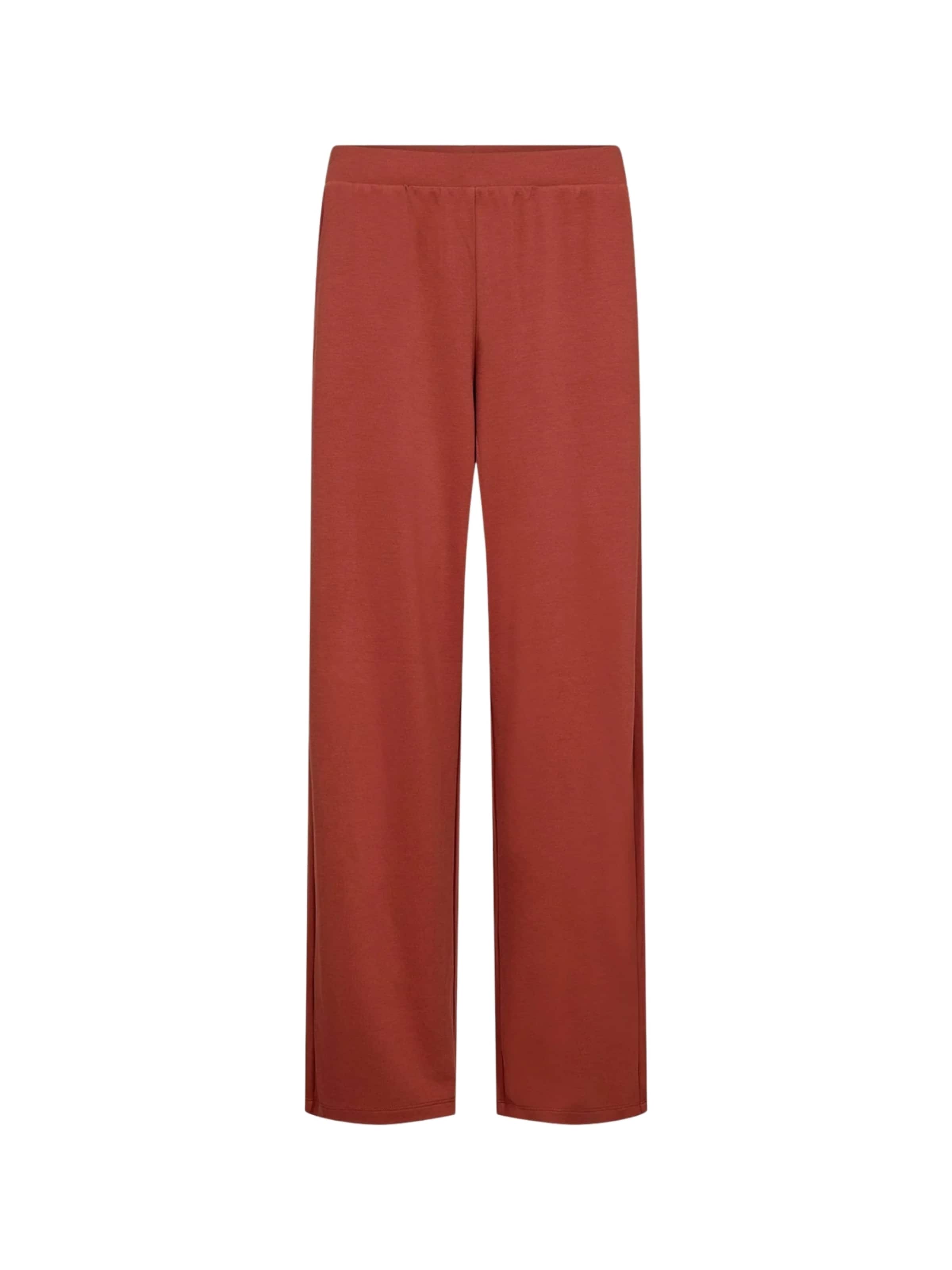 Soyaconcept - Regular Calças em vermelho: frente