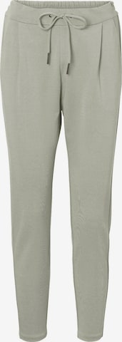 VERO MODA Tapered Bandplooibroek 'Eva' in Groen: voorkant