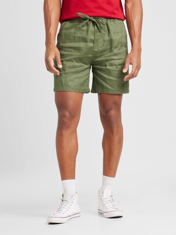 regular Pantaloni 'FIGO' di Key Largo in verde: frontale