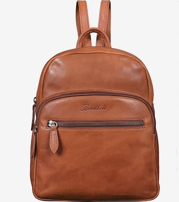 Benthill Backpack in Brown: front