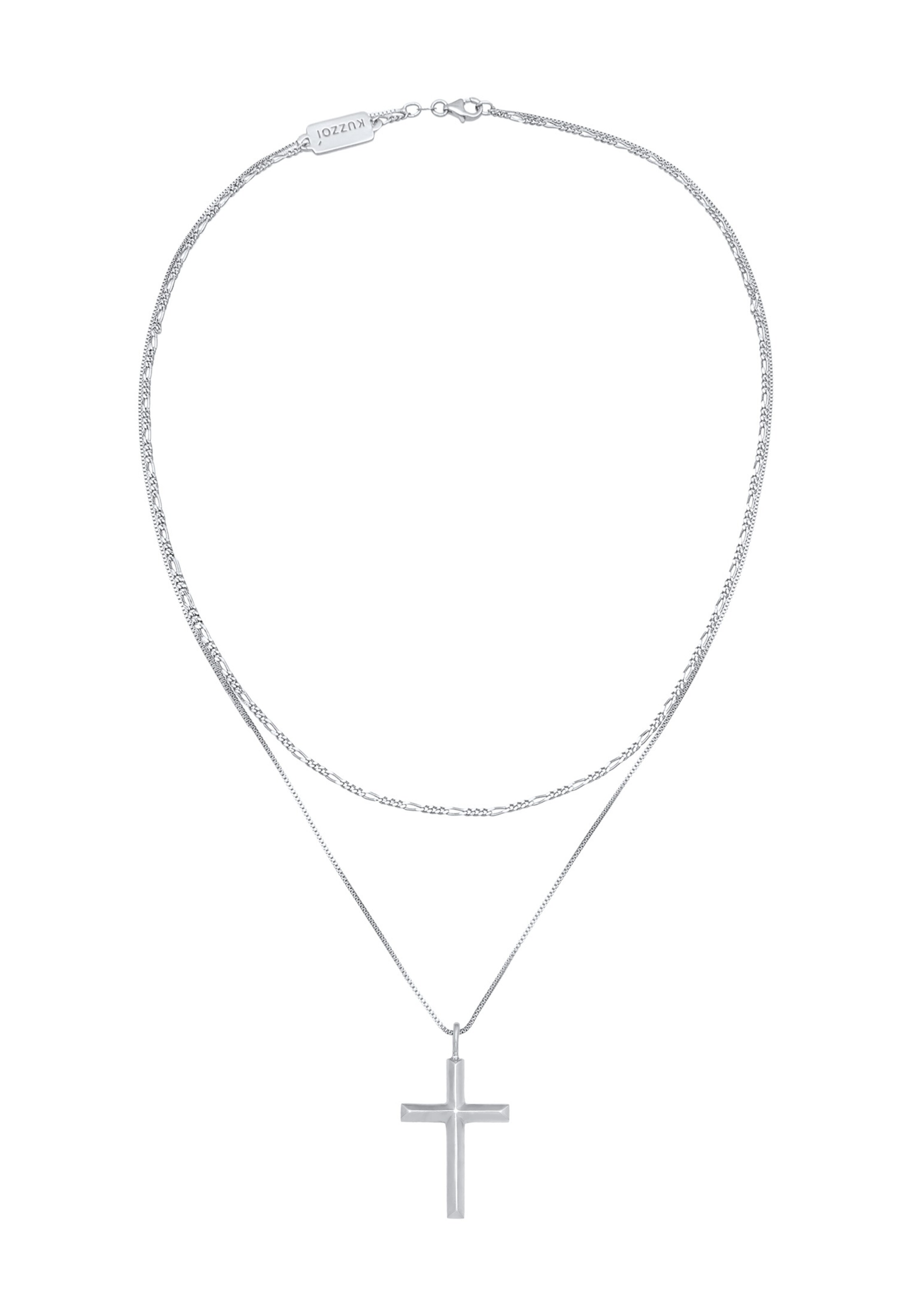 KUZZOI Kette in Silber: Vorderseite