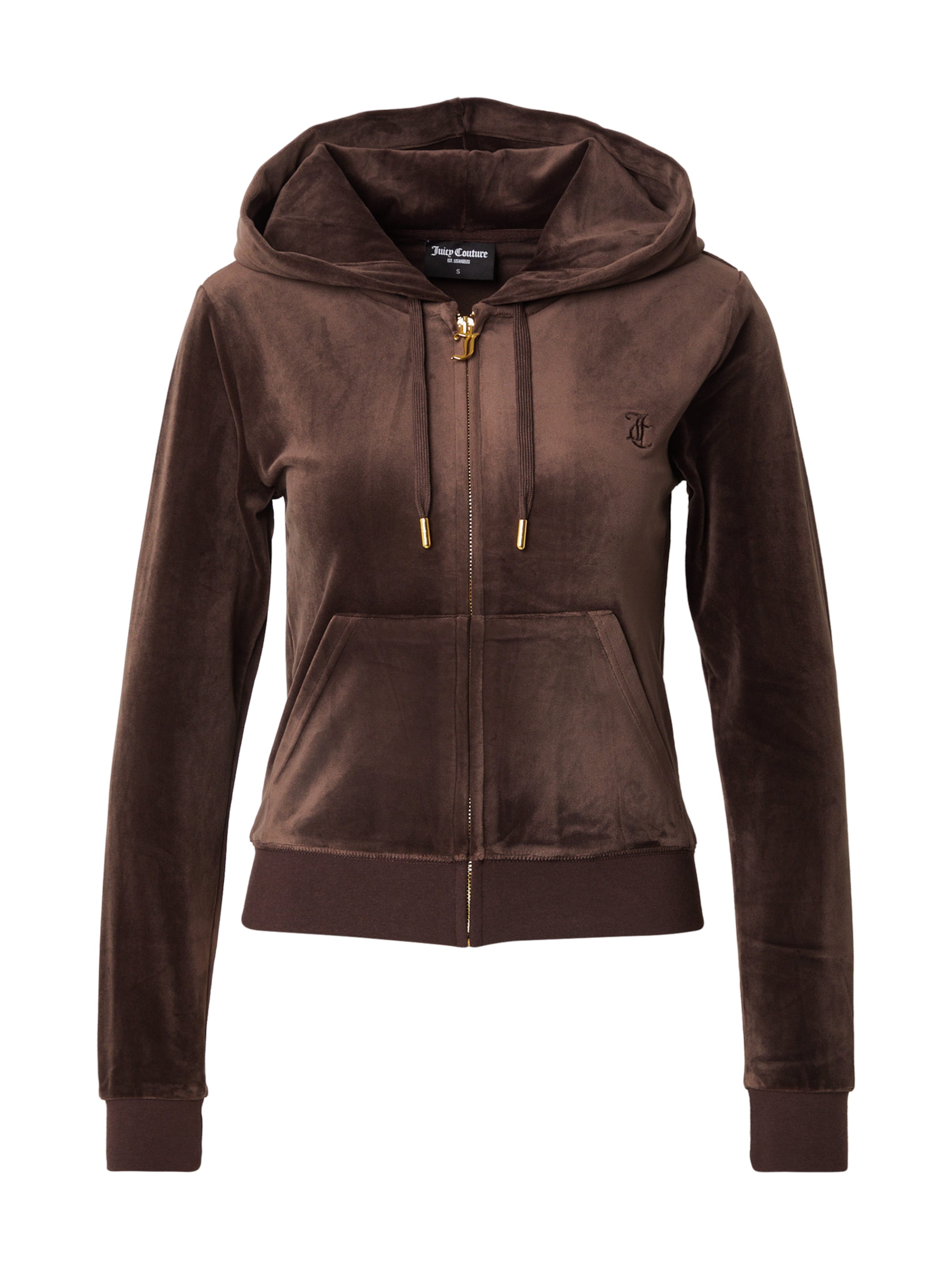 Giacca di felpa &#x27;ROBERTSON&#x27; di Juicy Couture in marrone: frontale