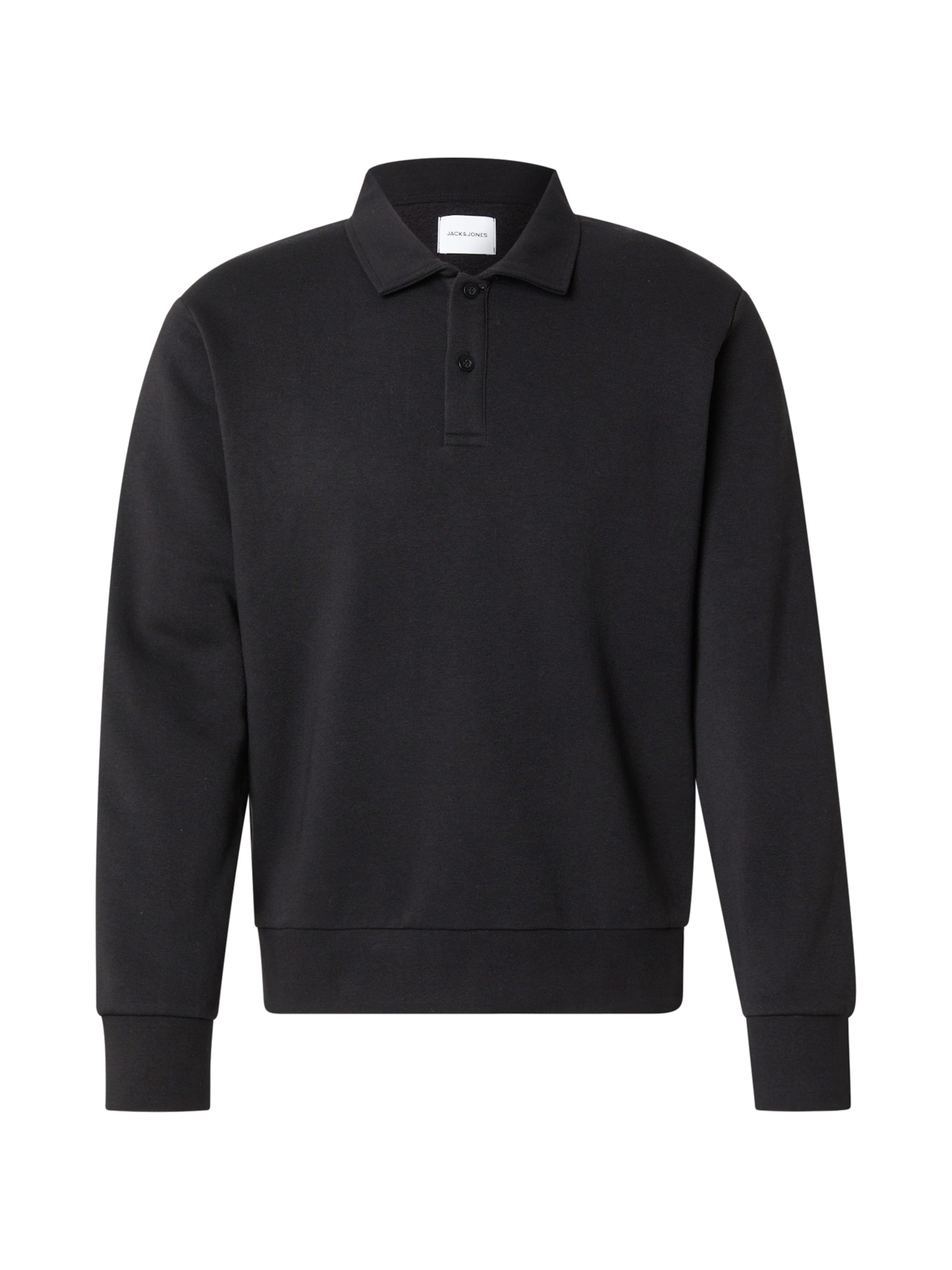 JACK & JONES Sweatshirt in Black: front