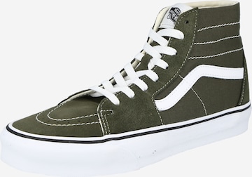 zaļš VANS Augstie brīvā laika apavi 'SK8-Hi': no priekšpuses