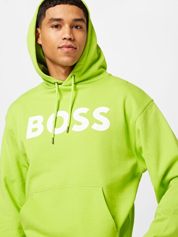 BOSS - Sweatshirt em verde