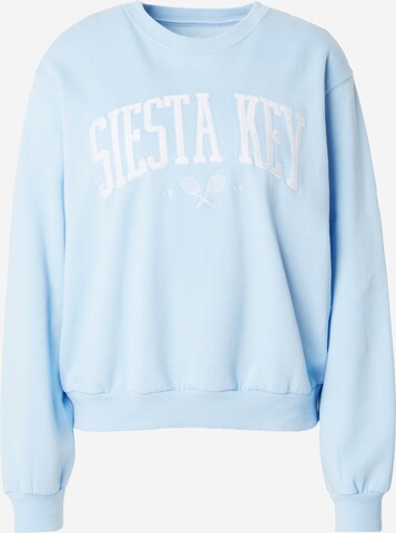 Sweat-shirt HOLLISTER en bleu : devant