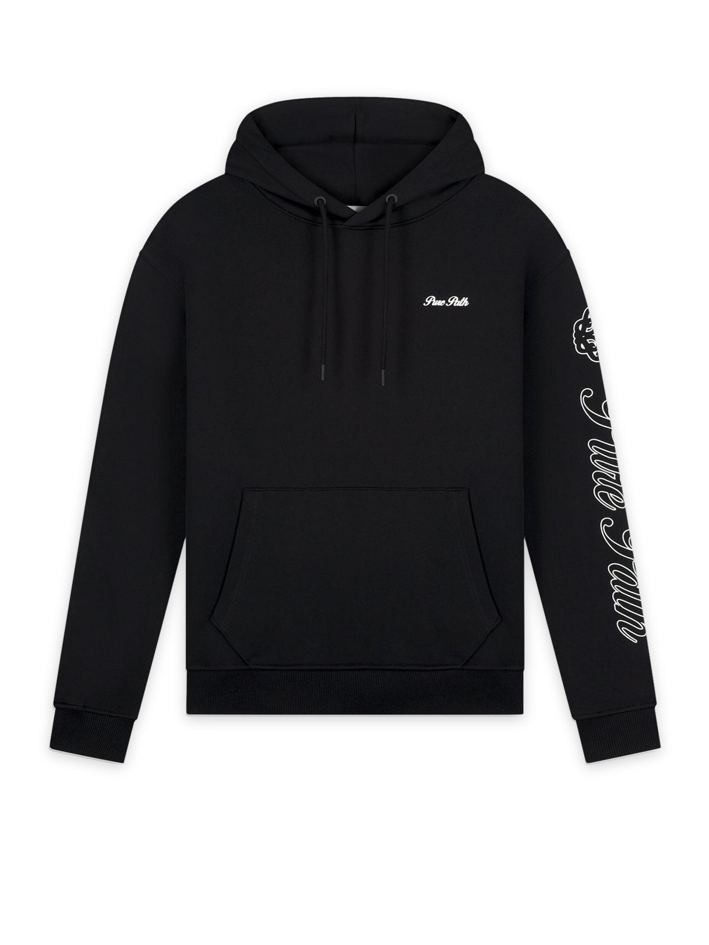 Pure Path Sweatshirt in Black: front