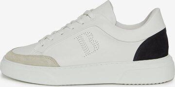 Boggi Milano Sneakers laag in Wit: voorkant