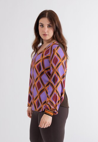 October Blouse in Purple