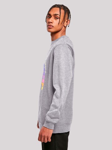 Sweat-shirt 'Alien Peace Sunset' F4NT4STIC en gris