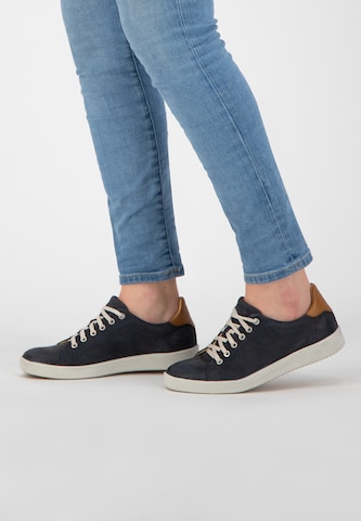 Travelin Sneaker low 'Metz ' i blå: forside