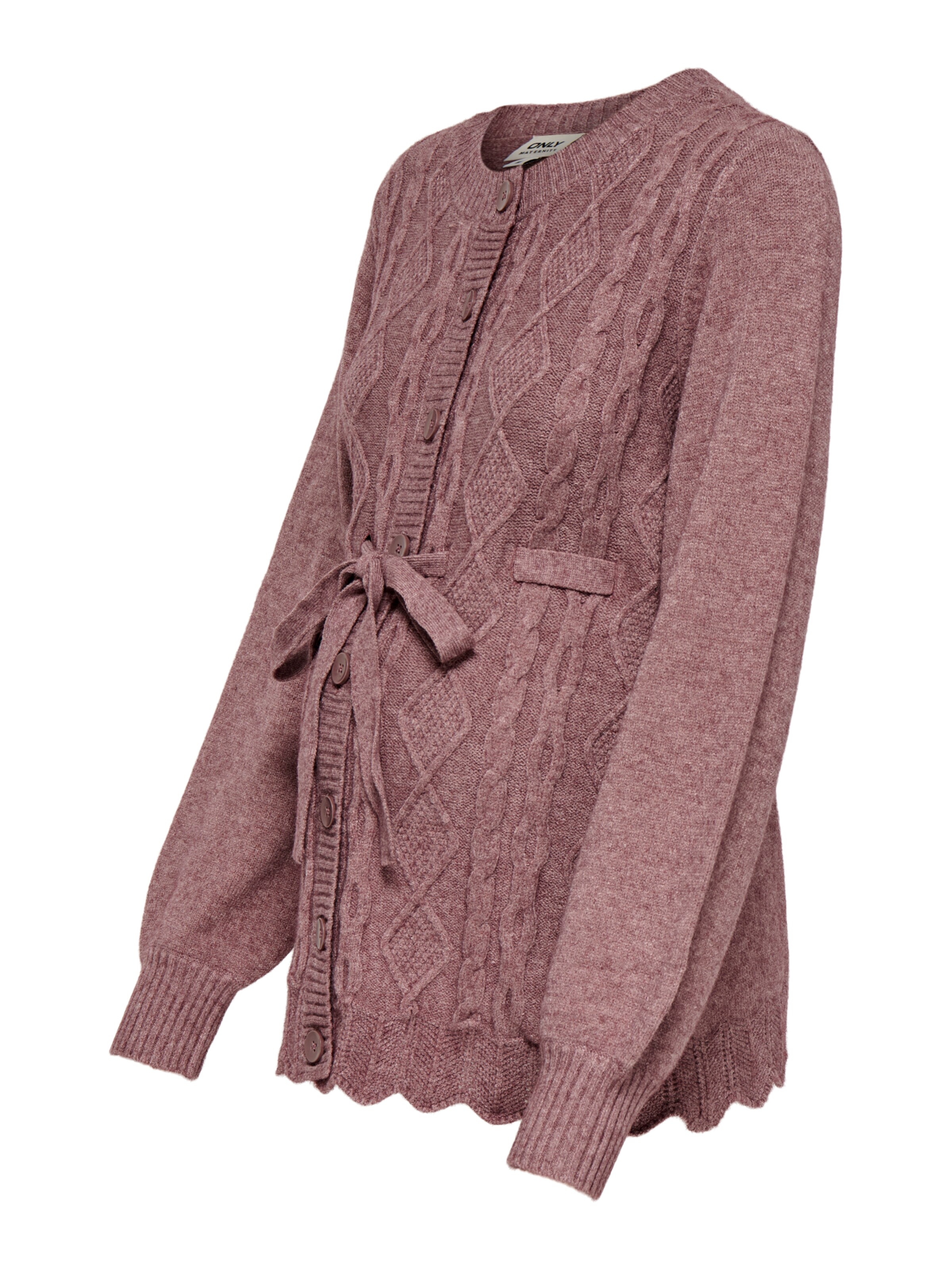 Only Maternity Kofta 'OLMKALLU' i rosa