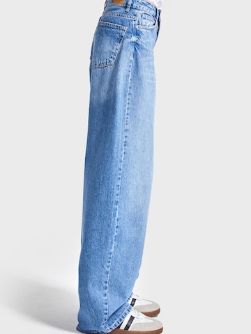 IT'S BASIC Loose fit Jeans 'Skater High Rise Jeans - Ocean' in Blue