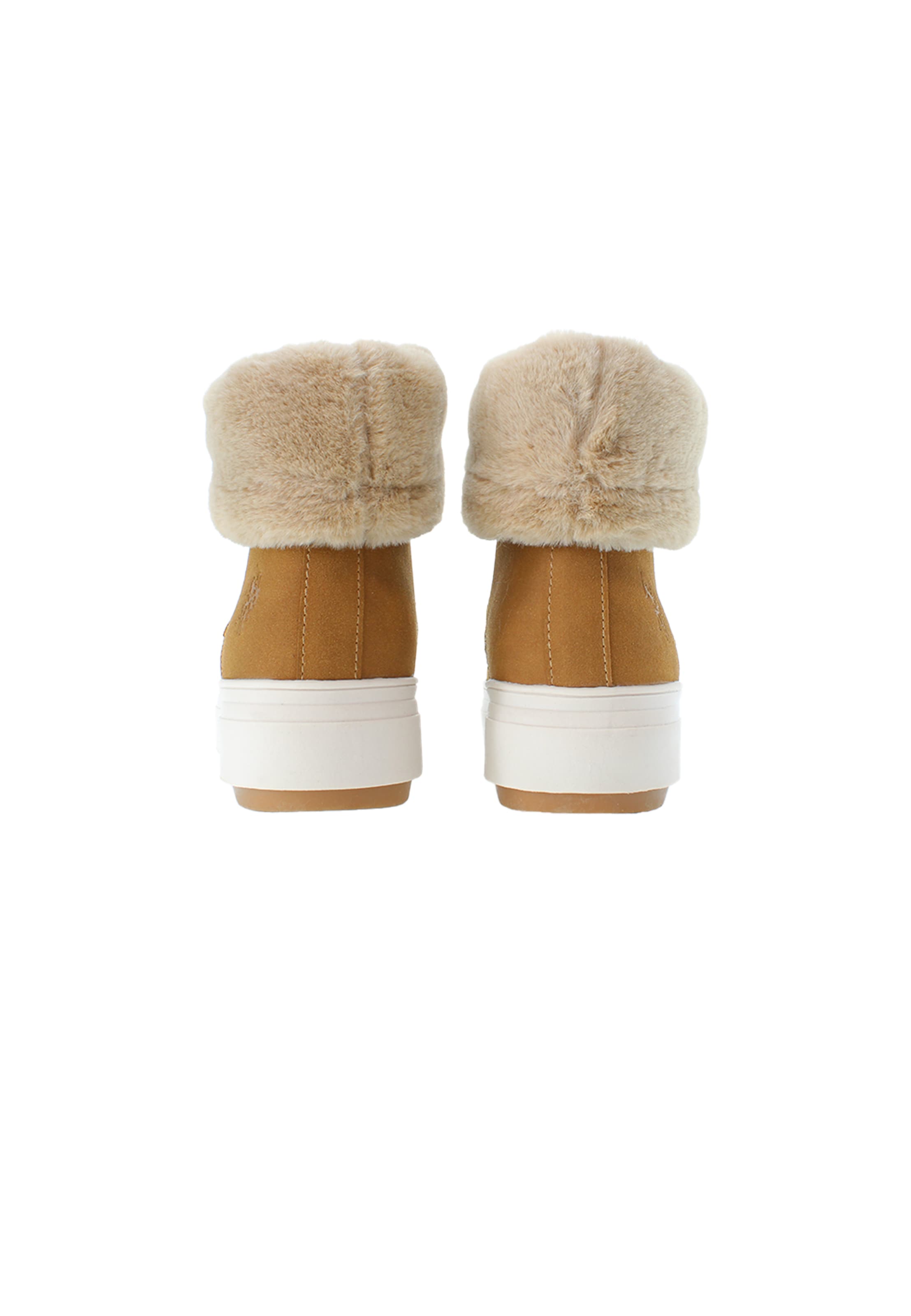 U.S. POLO ASSN. Stiefelette 'ICY001WDHF1' in Beige