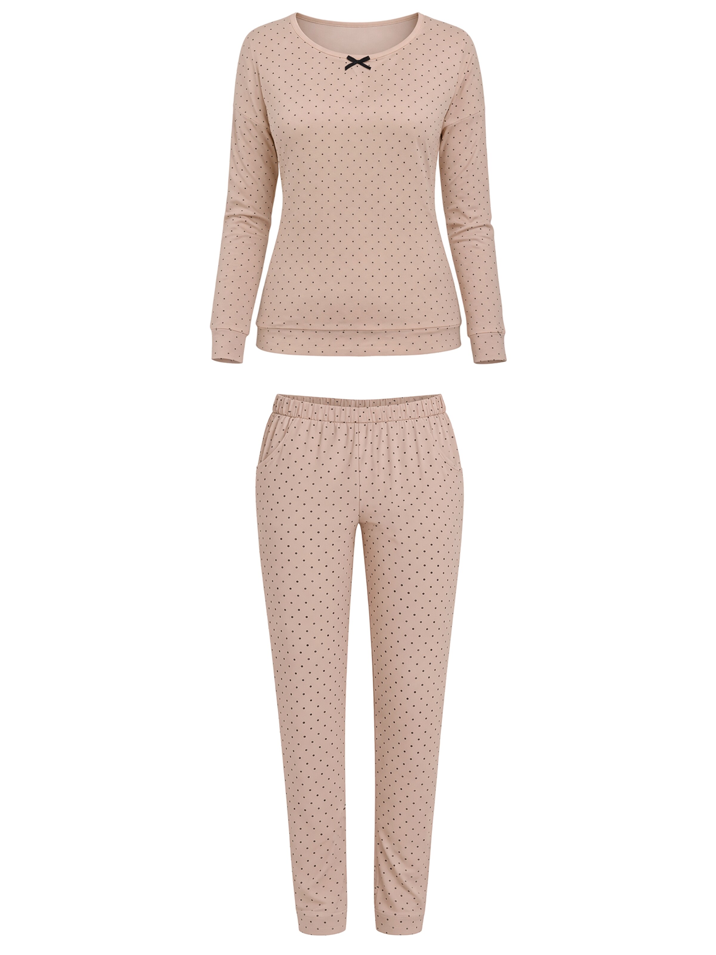 Vivisence Pajama '2023' in Beige: front