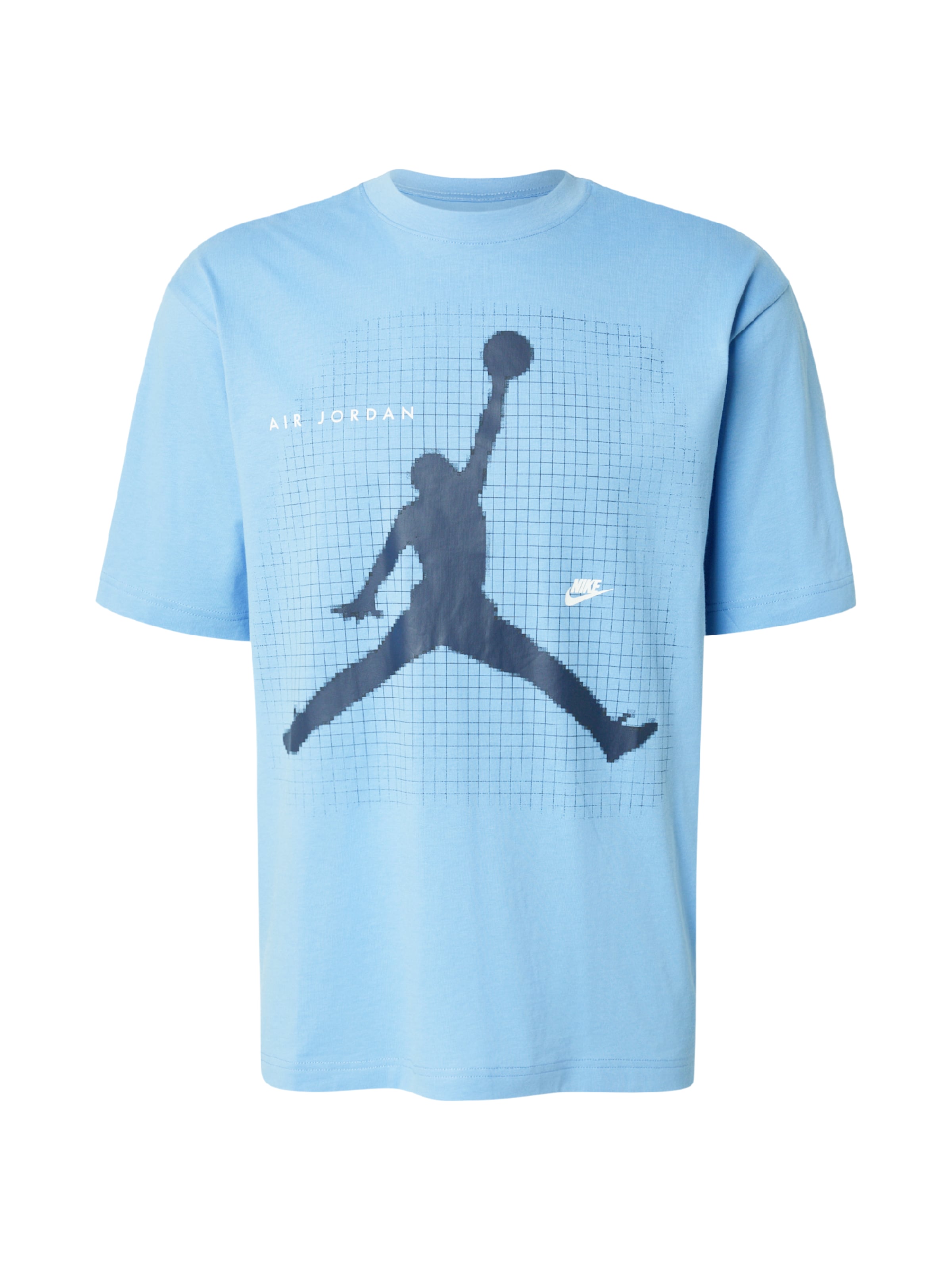 Jordan Koszulka w kolorze niebieski: przód