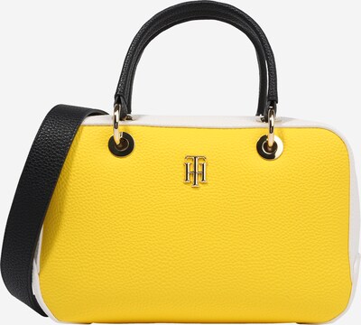 TOMMY HILFIGER Дамска чанта в златистожълто / бяло, Преглед на продукта