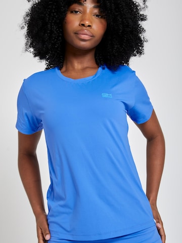 SPORTKIND Funktionsshirt 'Loose Fit Kurzarm'‌‌‌‌‌‌‌‌ in Blau: Vorderseite