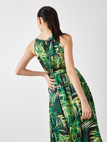 Robe Apricot en vert