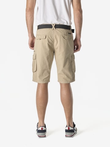 Regular Pantalon cargo KOROSHI en beige
