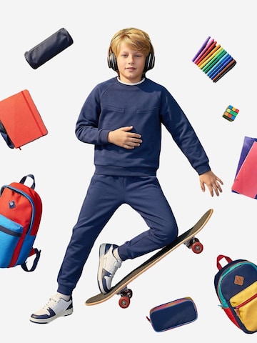 Tommy Life Strój treningowy 'TOMMY Kinder Active Set' w kolorze niebieski: przód