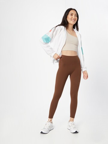 Varley Skinny Workout Pants 'Let's Go 2.0' in Brown