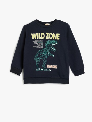 Koton Sweatshirt in Blau: Vorderseite