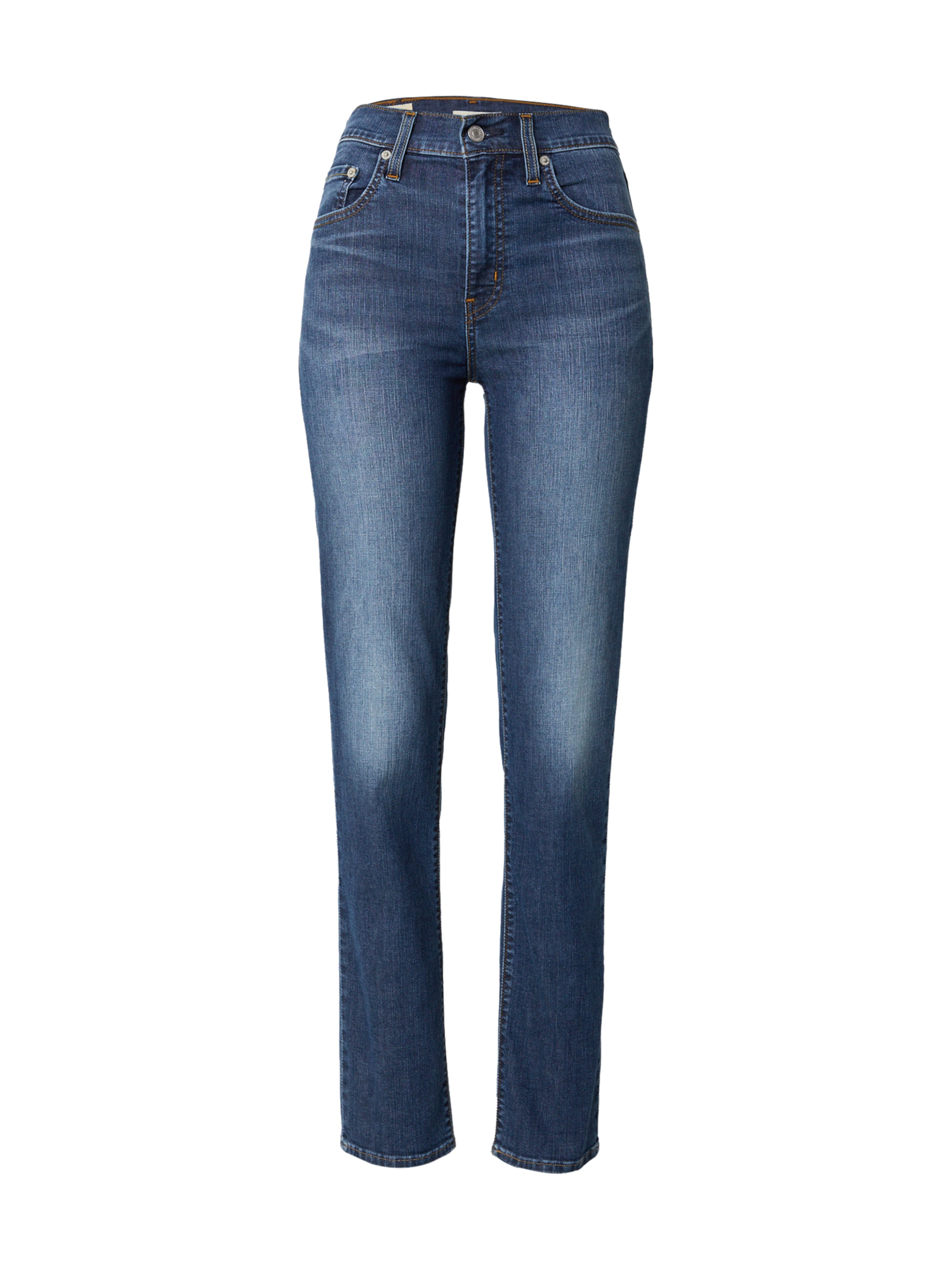 LEVI'S ® '724™ High Rise Straight Jeans' in blue denim, Produktansicht