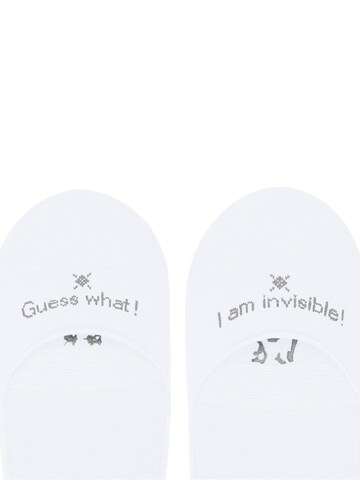 BURLINGTON Ankle Socks 'Aberdeen' in White
