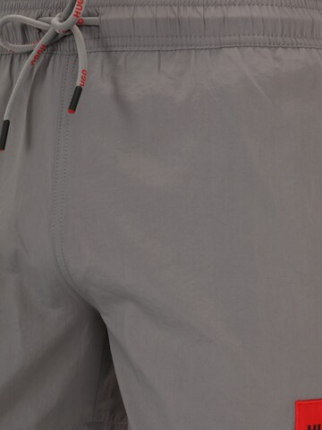 HUGO Red Board Shorts 'DOMINICA' in Grey