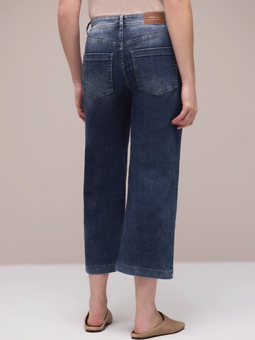 Wide leg Jeans 'Emee' de la STREET ONE pe albastru