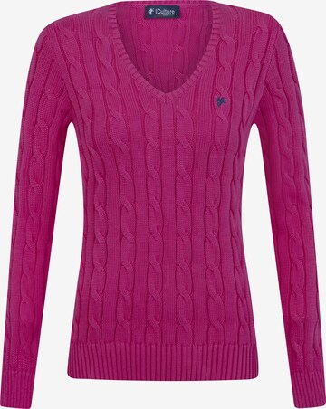 DENIM CULTURE Sweater 'Gratia' in Pink: front