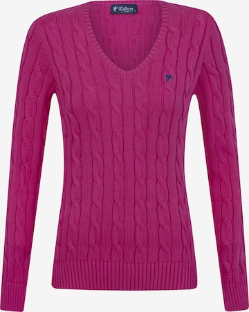 DENIM CULTURE Sweater 'Gratia' in Pink: front
