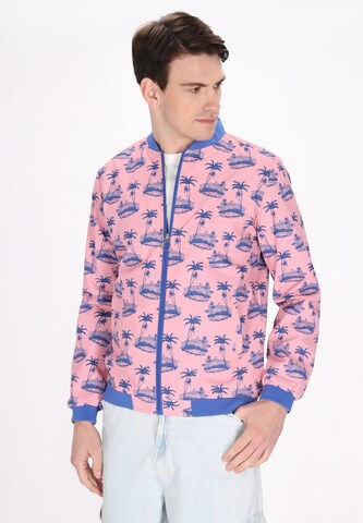 MO - Chaqueta de entretiempo en rosa: frente