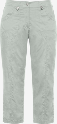 Ulla Popken Regular Pants in Grey: front