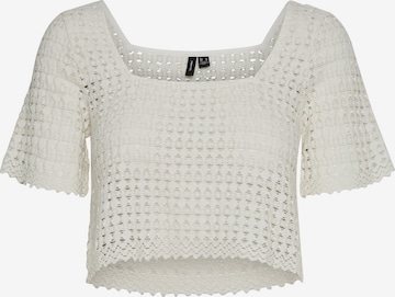 T-shirt 'JADA' VERO MODA en blanc : devant