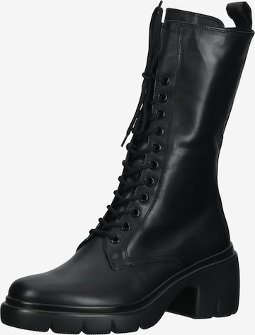 Högl Schnürstiefel in Schwarz: predná strana