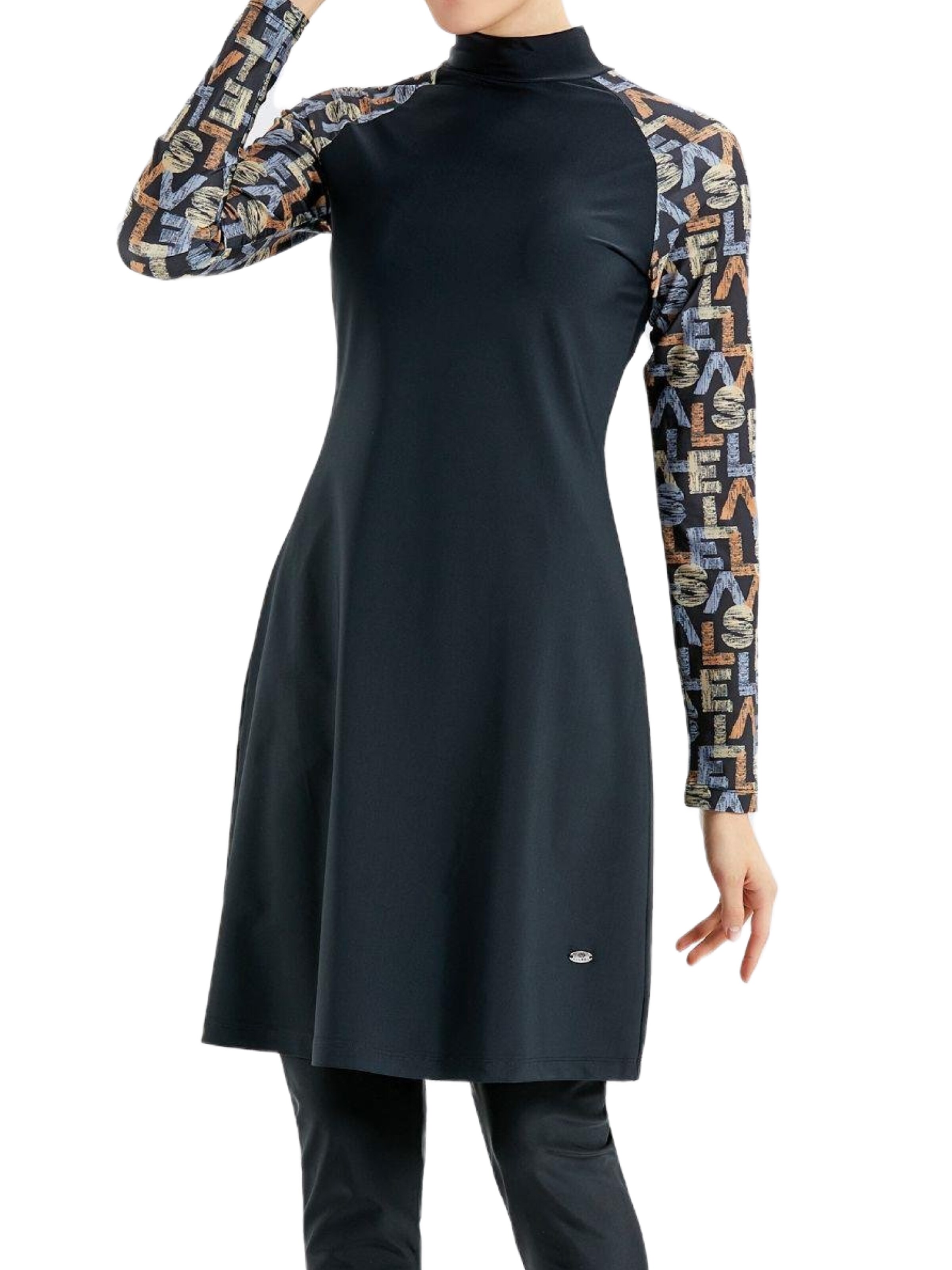 C&City Badpakjurk in Zwart