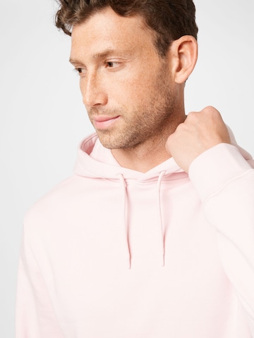 WEEKDAY Sweatshirt i rosa
