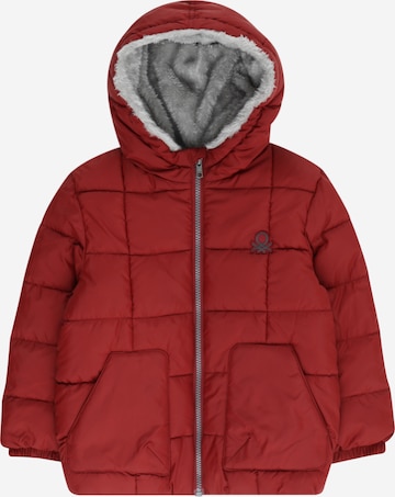 UNITED COLORS OF BENETTON Jacke in Rot: predná strana