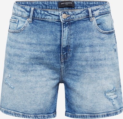 ONLY Carmakoma Shorts 'Eneda' in blue denim, Produktansicht