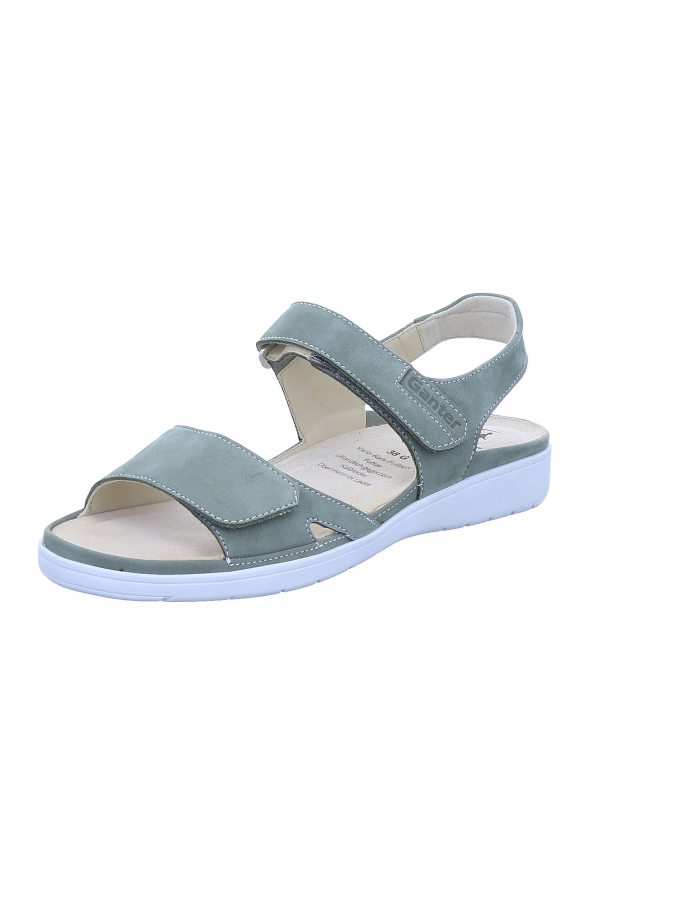 Ganter Sandals 'Gina' in Green: front