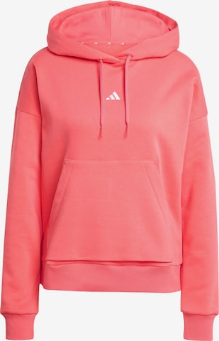 Hanorac sport 'Essentials' de la ADIDAS SPORTSWEAR pe roșu: față