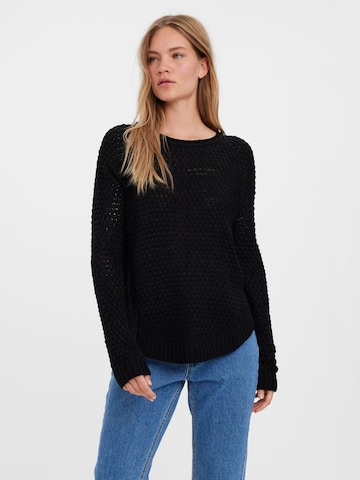 Pull-over VERO MODA en noir : devant