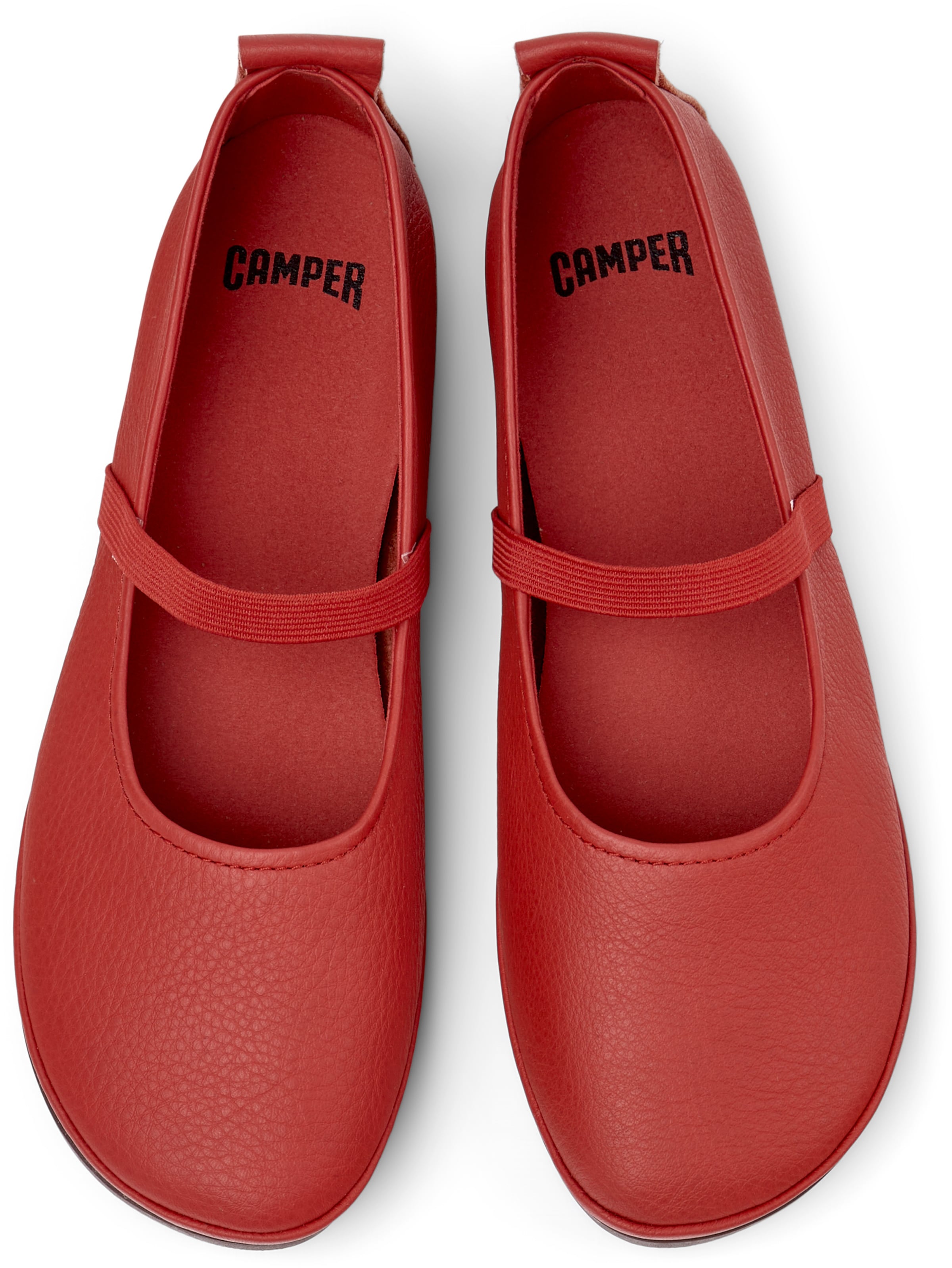 CAMPER Strap ballerina ' Right Nina ' in Red