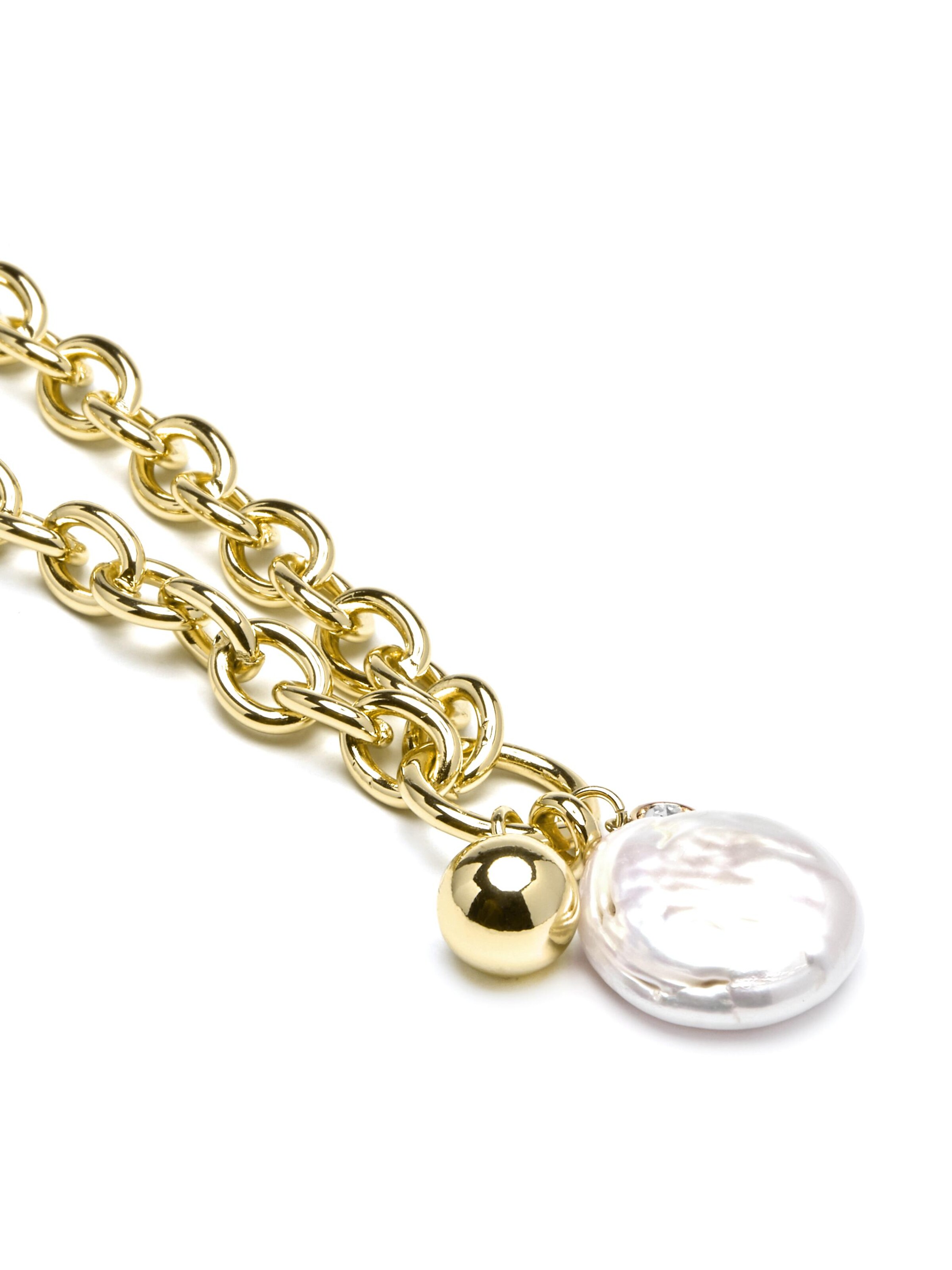 Luxenter Kette 'Rinwe'‌‌ in Weiß