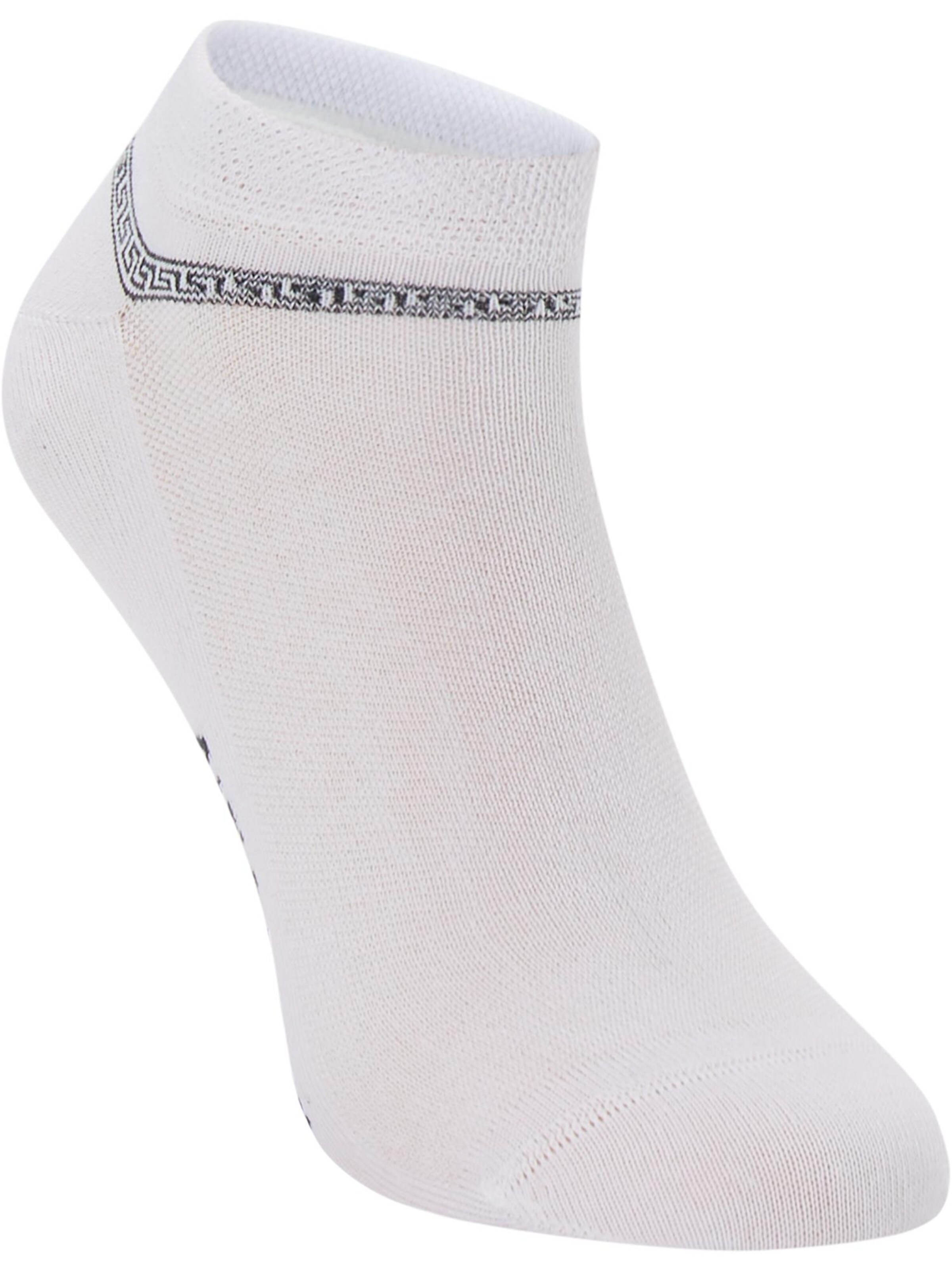 Carlo Colucci Socken 'Amalfi' in Weiß: Vorderseite