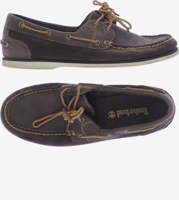 TIMBERLAND Flats & Loafers in 39 in Brown: front