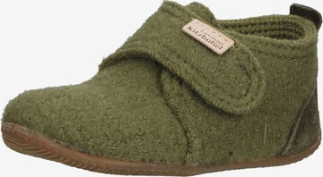 Living Kitzbühel Slippers in Green: front